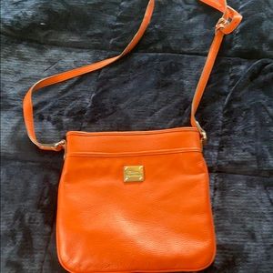Ralph Lauren orange crossbody bag